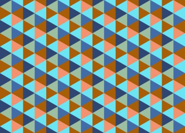 Altıgen desenli modern renkli arkaplan