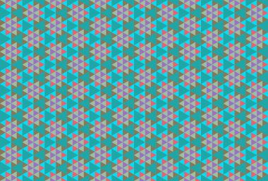 Altıgen desenli modern renkli arkaplan