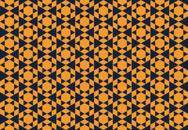 Altıgen desenli modern renkli arkaplan