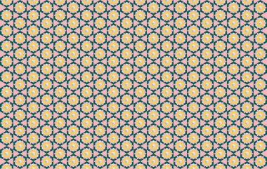 Tekrarlanan şekillerle soyut yaratıcı arkaplan