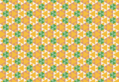 Altıgen desenli modern renkli arkaplan