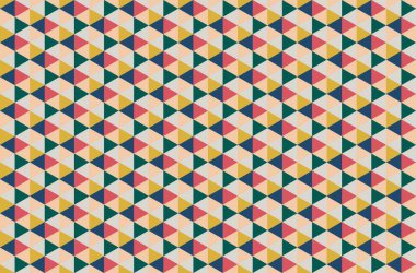 Tekrarlanan şekillerle soyut yaratıcı arkaplan