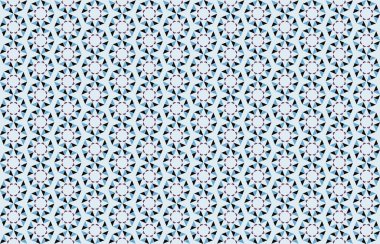 Geometrik elementlerle kusursuz soyut arkaplan