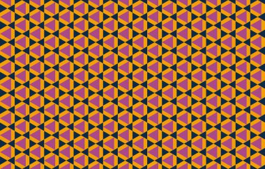 Tekrarlanan şekillerle soyut yaratıcı arkaplan