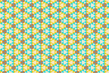 Tekrarlanan şekillerle soyut yaratıcı arkaplan