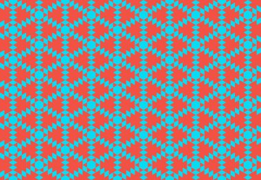 Altıgen desenli modern renkli arkaplan