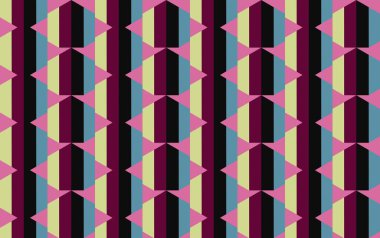 Tekrarlanan şekillerle soyut yaratıcı arkaplan