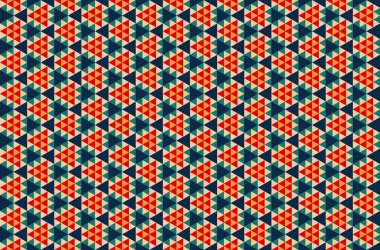 Altıgen desenli modern renkli arkaplan