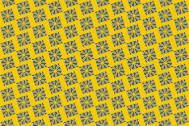 Tekrarlanan şekillerle soyut yaratıcı arkaplan