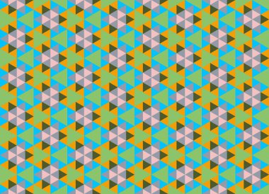 Tekrarlanan şekillerle soyut yaratıcı arkaplan