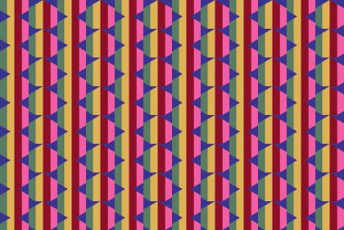 Altıgen desenli modern renkli arkaplan