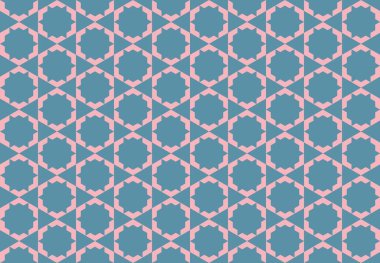 Tekrarlanan şekillerle soyut yaratıcı arkaplan