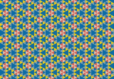 Tekrarlanan şekillerle soyut yaratıcı arkaplan