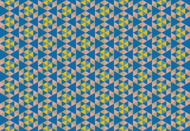 Tekrarlanan şekillerle soyut yaratıcı arkaplan