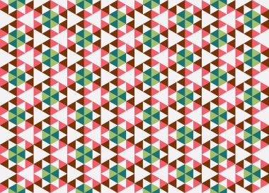 Altıgen desenli modern renkli arkaplan