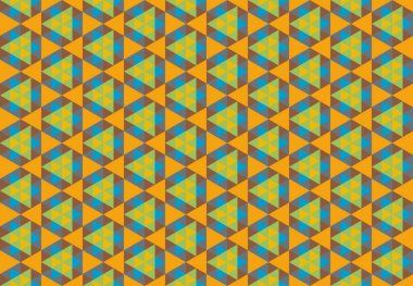 Altıgen desenli modern renkli arkaplan