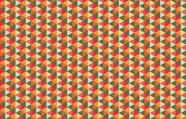 Altıgen desenli modern renkli arkaplan