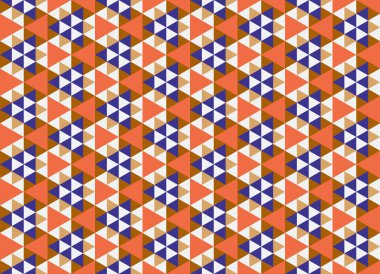 Tekrarlanan şekillerle soyut yaratıcı arkaplan