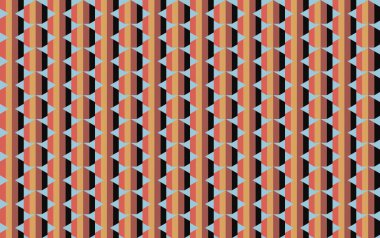 Tekrarlanan şekillerle soyut yaratıcı arkaplan