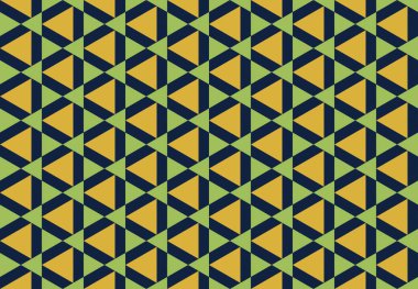 Altıgen desenli modern renkli arkaplan