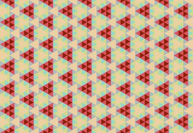 Tekrarlanan şekillerle soyut yaratıcı arkaplan