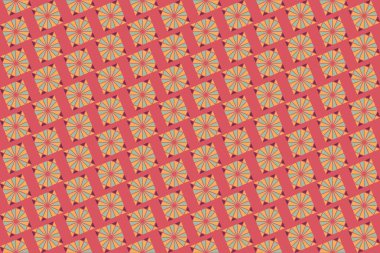 Geometrik elementlerle kusursuz soyut arkaplan