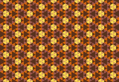 Altıgen desenli modern renkli arkaplan