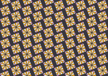 Geometrik elementlerle kusursuz soyut arkaplan