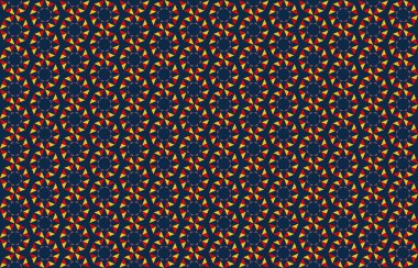 Geometrik elementlerle kusursuz soyut arkaplan