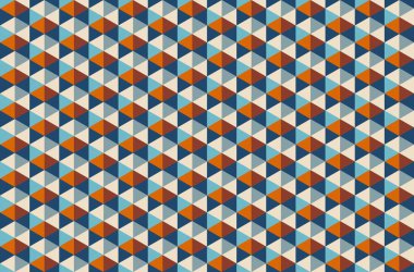 Altıgen desenli modern renkli arkaplan