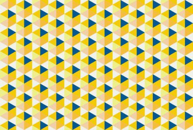 Altıgen desenli modern renkli arkaplan