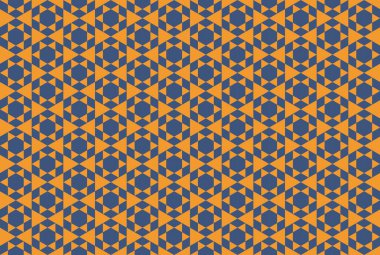 Tekrarlanan şekillerle soyut yaratıcı arkaplan