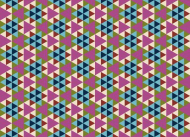 Altıgen desenli modern renkli arkaplan