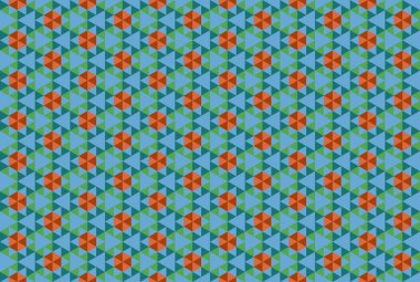 Geometrik elementlerle kusursuz soyut arkaplan