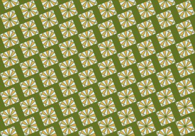 Tekrarlanan şekillerle soyut yaratıcı arkaplan