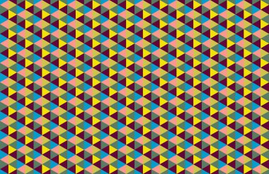 Tekrarlanan şekillerle soyut yaratıcı arkaplan