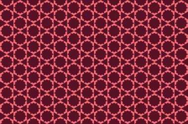 Altıgen desenli modern renkli arkaplan