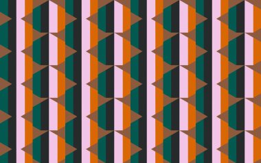 Tekrarlanan şekillerle soyut yaratıcı arkaplan