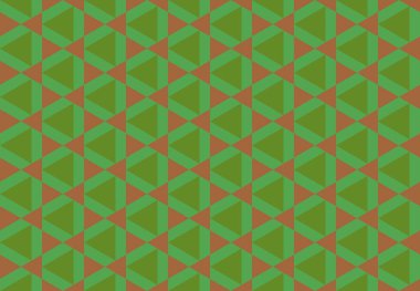 Altıgen desenli modern renkli arkaplan