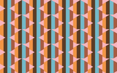 Tekrarlanan şekillerle soyut yaratıcı arkaplan