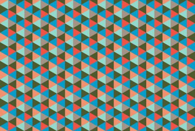 Altıgen desenli modern renkli arkaplan