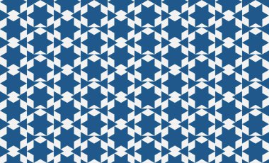 Tekrarlanan şekillerle soyut yaratıcı arkaplan