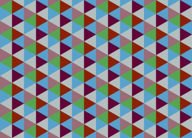 Altıgen desenli modern renkli arkaplan