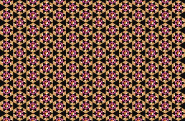 Altıgen desenli modern renkli arkaplan