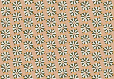 Geometrik elementlerle kusursuz soyut arkaplan