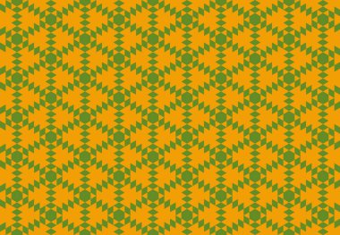 Altıgen desenli modern renkli arkaplan