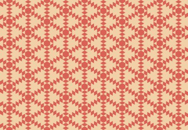 Tekrarlanan şekillerle soyut yaratıcı arkaplan