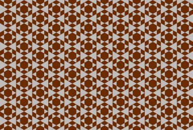 Tekrarlanan şekillerle soyut yaratıcı arkaplan