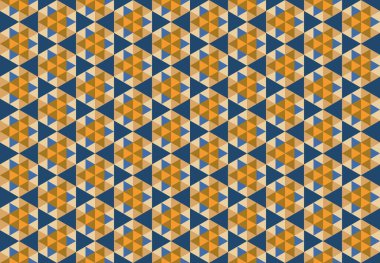 Altıgen desenli modern renkli arkaplan