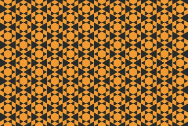 Tekrarlanan şekillerle soyut yaratıcı arkaplan